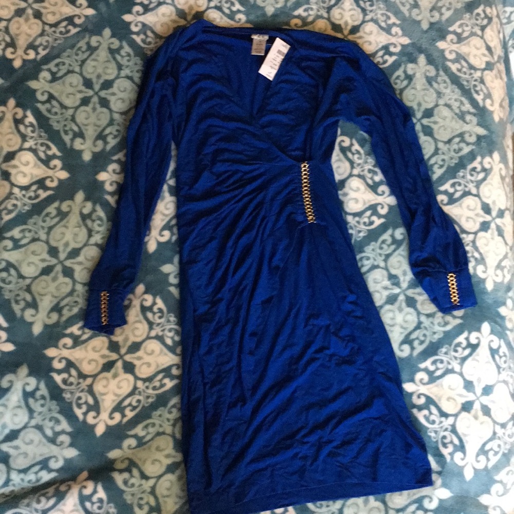 New cashe royal blue dress